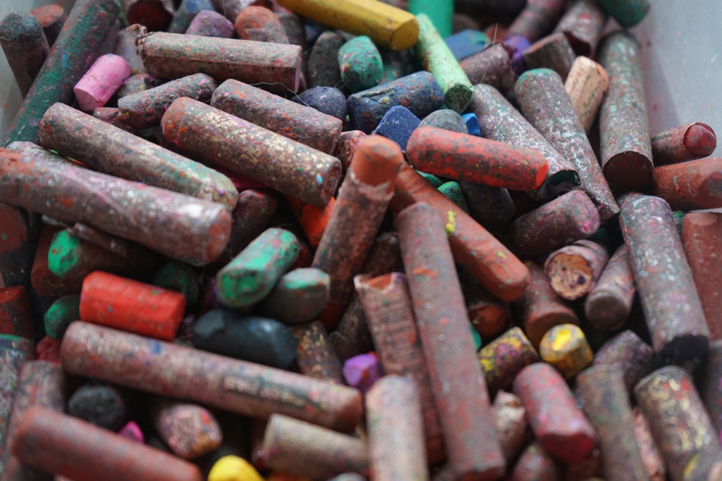 Old crayons
